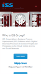 Mobile Screenshot of issgroup.com